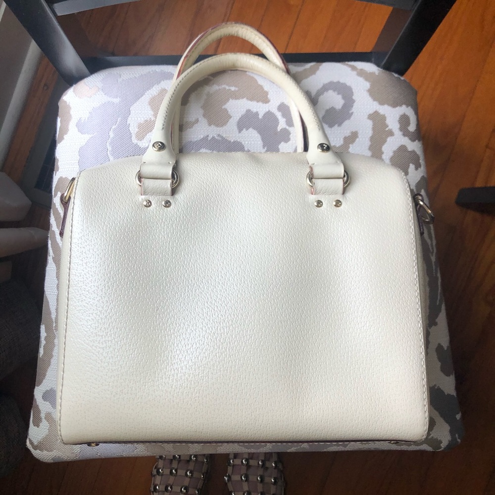 Kate Spade Cream Satchel - Picture 5 of 15